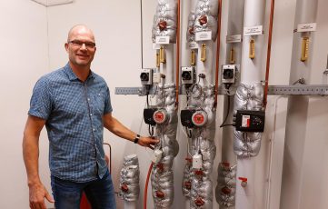 KAM-medewerker Bob zet zich in voor CO2-reductie Amfors