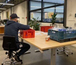 De eerste deelnemers zijn op 13 januari 2025 gestart bij het Amfors Arbeidsontwikkelcentrum