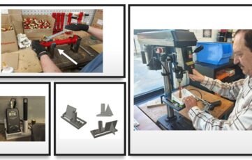Handige hulpmiddelen bedacht door Amfors medewerkers en gemaakt met de 3D printer